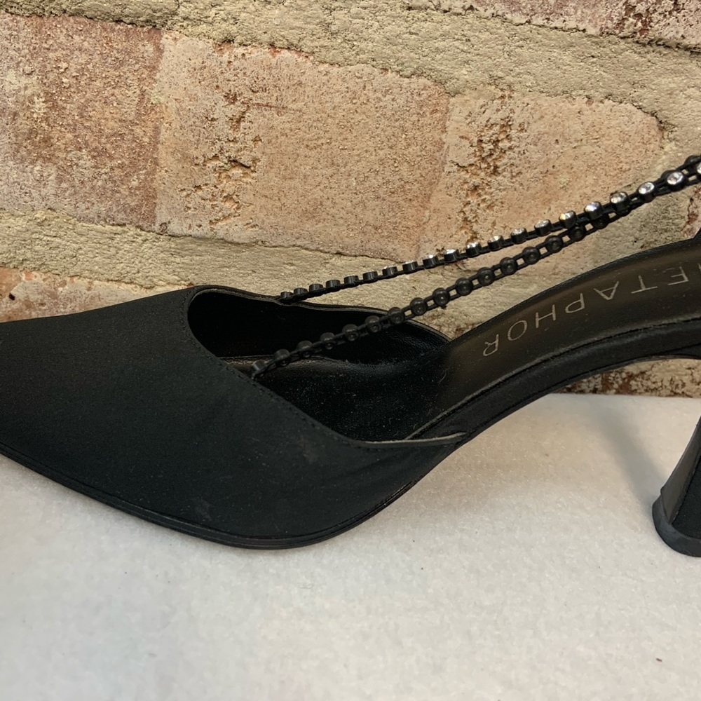 Metaphor evening black heels 6 - Picture 4 of 8